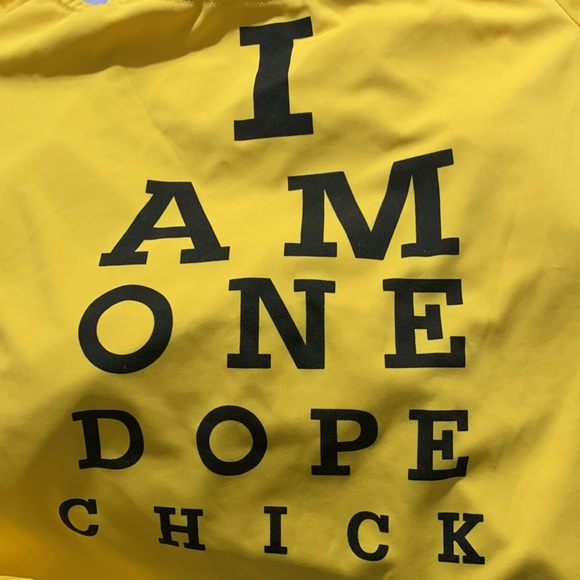 “I Am One Dope Chick” Women’s Bodycon Dress. - Picture 8 of 13